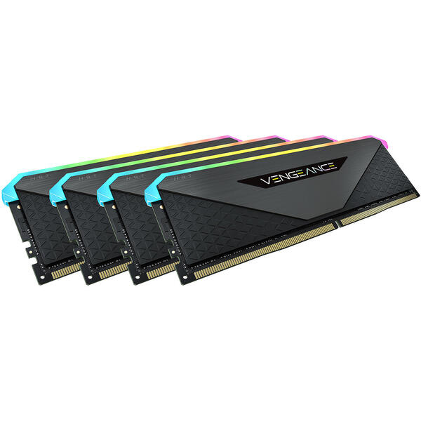 Memorie Corsair Vengeance RGB PRO RT DDR4 64GB 3200MHz CL16 1.35V Kit Dual Channel