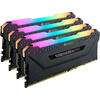 Memorie Corsair Vengeance RGB PRO DDR4 32GB 3200MHz CL16 1.35V Kit Quad Channel