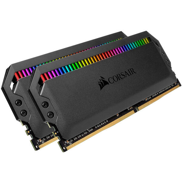 Memorie Corsair Dominator Platinum RGB 16GB DDR4 3600MHz CL18 1.35V Kit Dual Channel