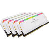 Memorie Corsair Dominator Platinum RGB 32GB DDR4 4000MHz CL19 1.35V Kit Quad Channel White