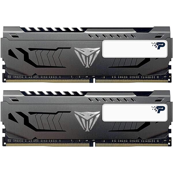 Memorie PATRIOT Extreme Performance Viper Steel 16GB DDR4 3200MHz CL16 Kit Dual Channel