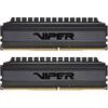 Memorie PATRIOT Extreme Performance Viper 4 Blackout Series 64GB DDR4 3600MHz CL18 Kit Dual Channel