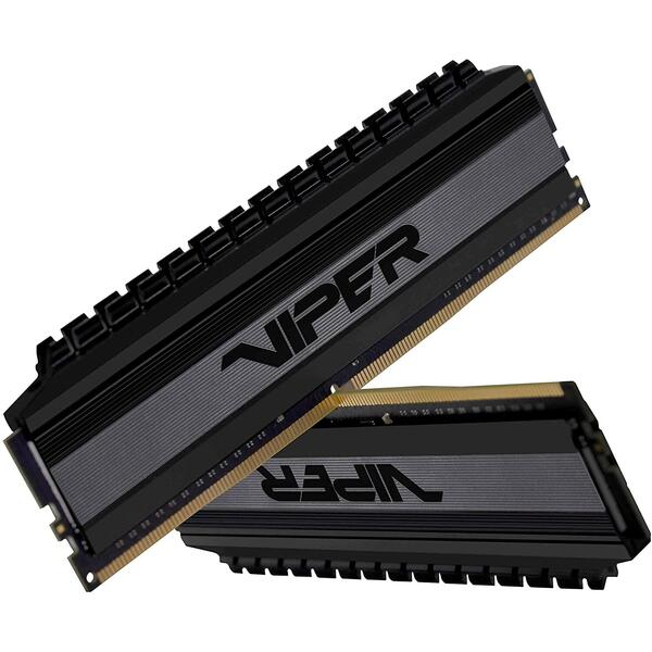 Memorie PATRIOT Extreme Performance Viper 4 Blackout Series 64GB DDR4 3200MHz CL16 Kit Dual Channel