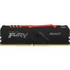 Memorie Kingston FURY Beast RGB 8GB DDR4 3200MHz CL16