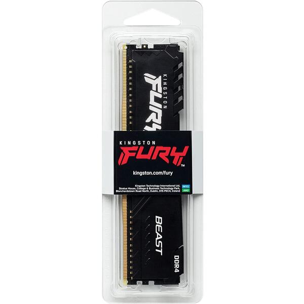 Memorie Kingston FURY Beast 16GB DDR4 3200MHz CL16