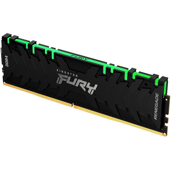 Memorie Kingston FURY Renegade RGB 8GB DDR4 4000MHz CL19