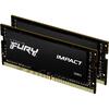 Memorie Notebook Kingston FURY Impact 32GB DDR4 2933MHz CL17 Kit Dual Channel