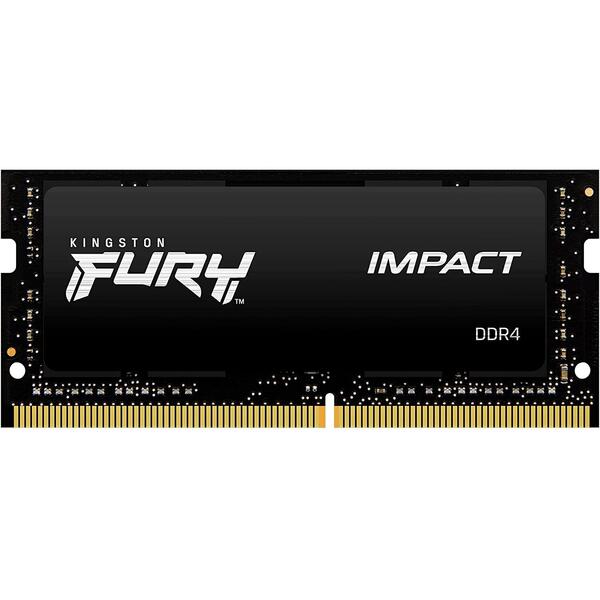 Memorie Notebook Kingston FURY Impact 32GB DDR4 2933MHz CL17 Kit Dual Channel