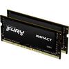 Memorie Notebook Kingston FURY Impact 32GB DDR4 3200MHz CL20 Kit Dual Channel