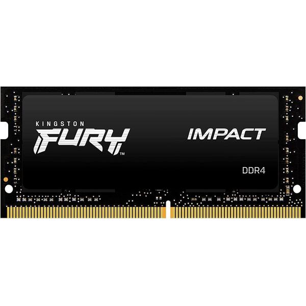 Memorie Notebook Kingston FURY Impact 16GB DDR4 3200MHz CL20