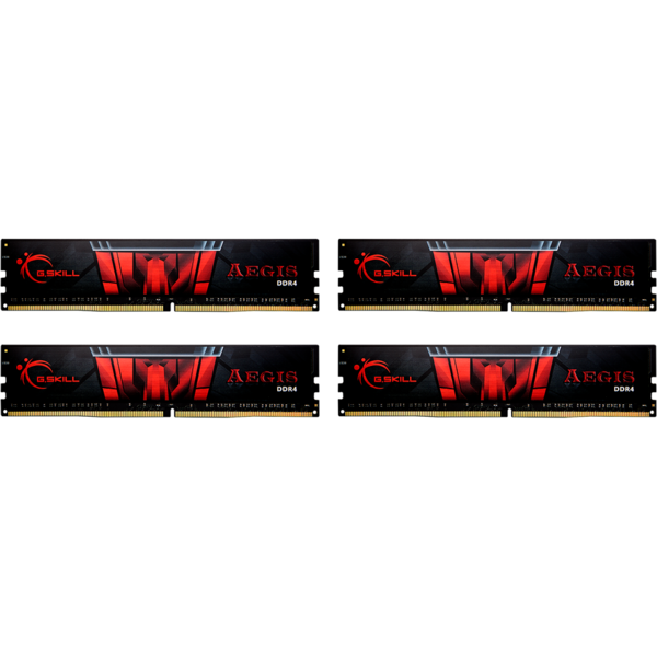 Memorie G.Skill Aegis 64GB DDR4 3200MHz, CL16 1.35V Kit Quad Channel