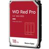 Hard Disk WD Red Pro 18TB, SATA3, 7200RPM, 512MB, 3.5 inch