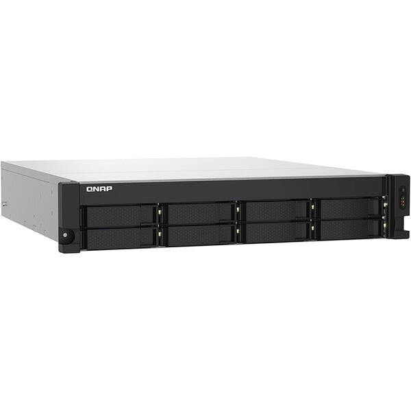 NAS Qnap TS-832PXU-4G Quad Core 1.7GHz 4GB DDR4 8 Bay Rack 19 inch