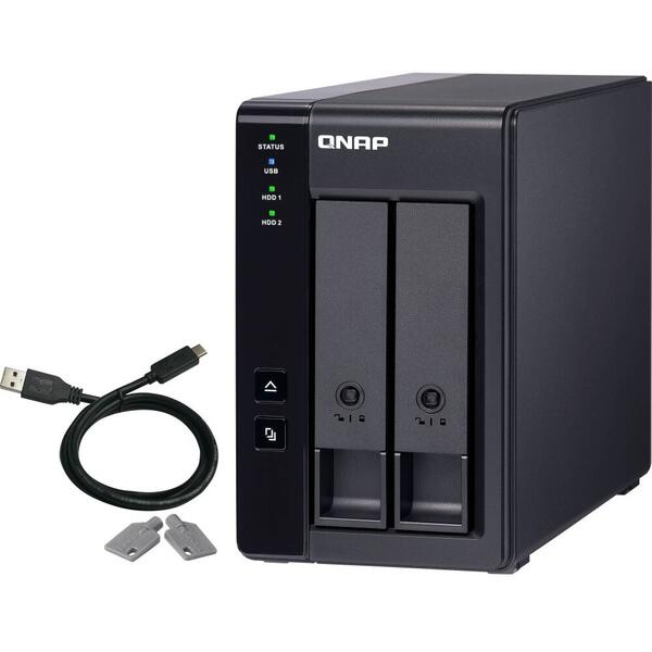 Direct Attached Storage Qnap TR-002 2 Bay USB Type-C