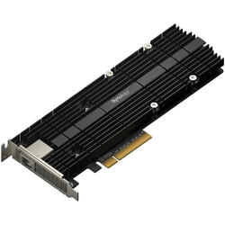 E10M20-T1, 10GbE, 2x M.2 SSD cache Adaptor