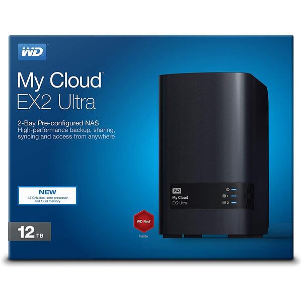 NAS WD My Cloud EX2 Ultra 12TB