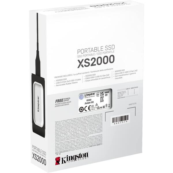 SSD Kingston Extern 500GB USB 3.2 Type C