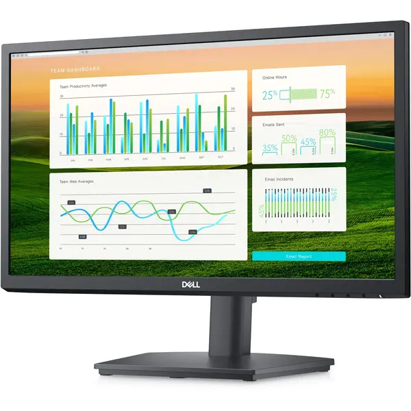 Monitor LED Dell E2222HS 21.5 inch FHD 5ms Negru