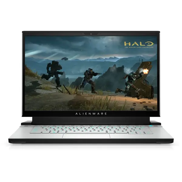 Laptop Gaming Dell Alienware m15 R4, 15.6 inch FHD 300Hz, Intel Core i7-10870H, 32GB DDR4, 512GB SSD, GeForce RTX 3070 8GB, Win 10 Pro, Lunar Light, 3Yr BOS