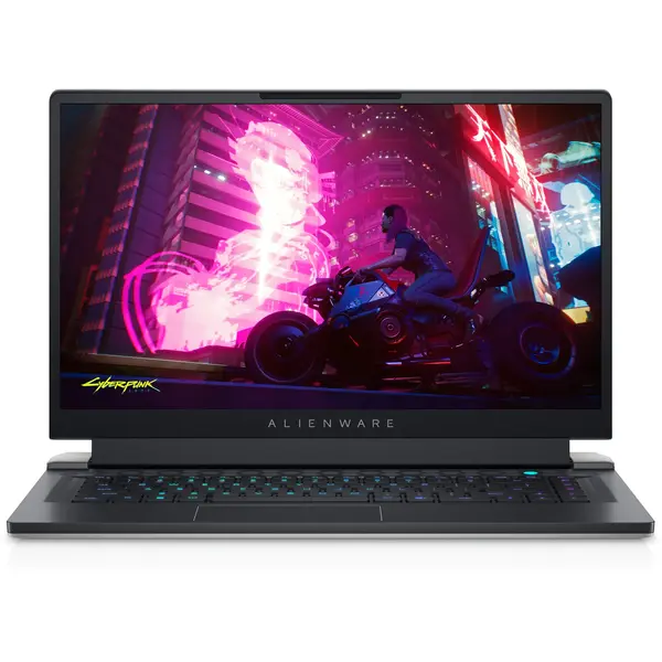 Laptop Dell Alienware X15 R1, 15.6 inch FHD 360Hz, Intel Core i7-11800H, 32GB DDR4, 512GB + 1TB SSD, GeForce RTX 3070 8GB, Win 11 Pro, Gray, 3Yr BOS