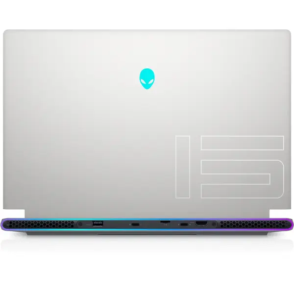 Laptop Dell Alienware X15 R1, 15.6 inch FHD 360Hz, Intel Core i7-11800H, 32GB DDR4, 512GB + 1TB SSD, GeForce RTX 3070 8GB, Win 11 Pro, Gray, 3Yr BOS