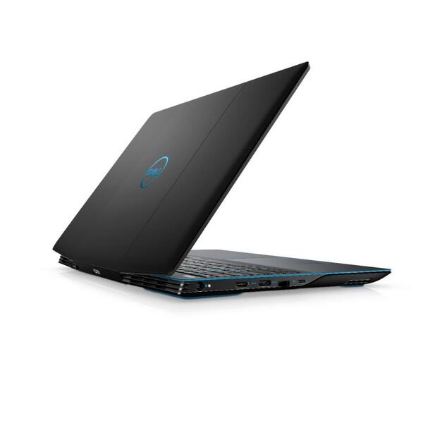 Laptop Gaming Dell Inspiron G3 3500, 15.6 inch FHD 120Hz, Intel Core i7-10750H, 8GB DDR4, 512GB SSD, GeForce GTX 1650 Ti 4GB, Linux, Eclipse Black, 3Yr CIS
