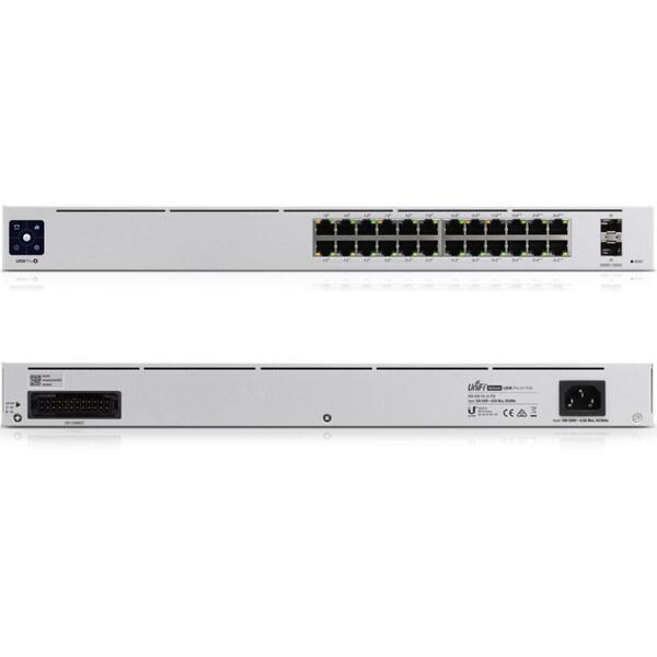 Switch Ubiquiti UNIFI PRO SWITCH 24-PORT USW-PRO-24-POE, L3