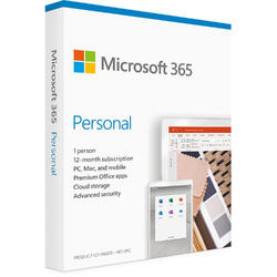 Office 365 Personal Romana, 1 An, 1 Utilizator, Medialess Retail