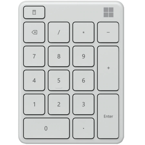 Numeric Pad Microsoft Glacier