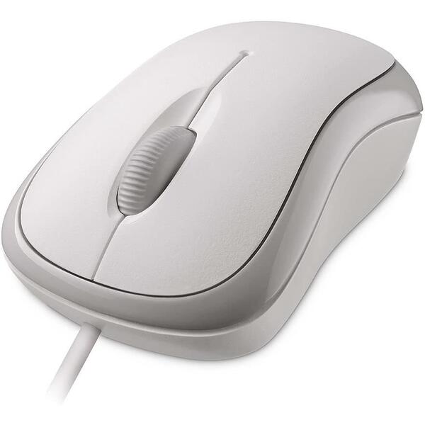 Mouse Microsoft Basic Wired Optical For Business USB Alb