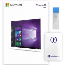 Windows 10 Pro, 32/64-bit, Romana, Retail/FPP, USB Flash