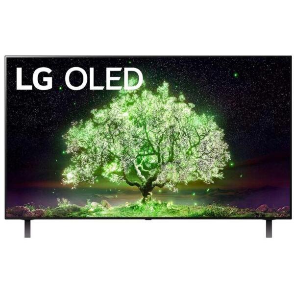 Televizor LED LG Smart TV OLED 65A13LA 164cm 4K UHD HDR Negru
