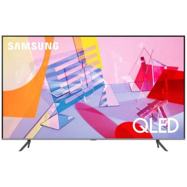 Televizor LED Samsung Smart TV QLED 55Q60T 138cm 4K UHD HDR Negru