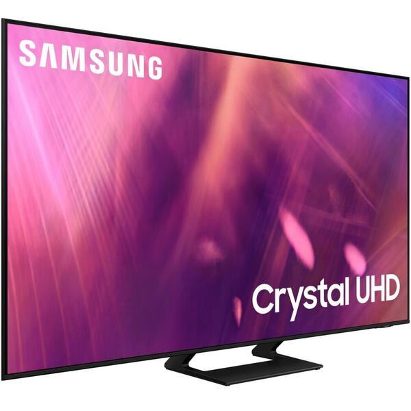 Televizor LED Samsung Smart TV Crystal UE75AU9072 189cm 4K UHD HDR, Negru