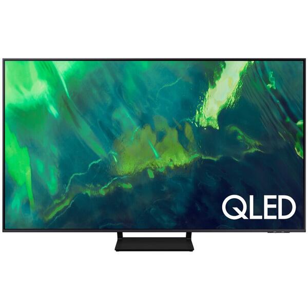 Televizor LED Samsung Smart TV QLED 55Q70A 138cm 4K UHD HDR Negru