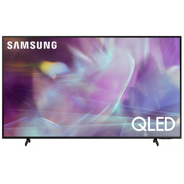 Televizor LED Samsung Smart TV QLED0 65Q60A 163cm 4K UHD HDR Negru