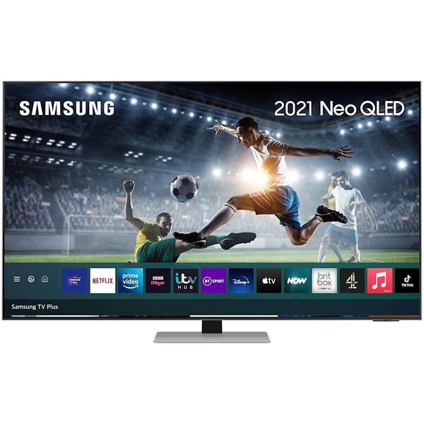 Televizor LED Samsung Smart TV Neo QLED 55QN85A 138cm 4K UHD HDR Negru-Argintiu