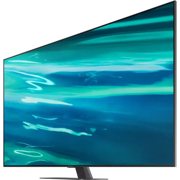Televizor LED Samsung Smart TV QLED 65Q80A 163cm 4K UHD HDR Gri