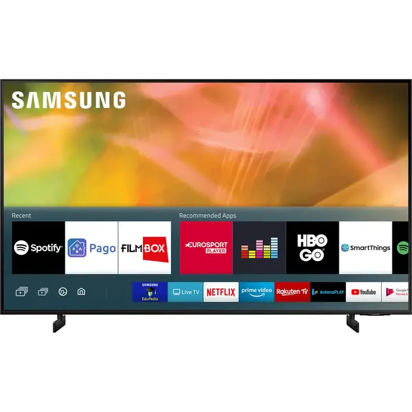 Televizor LED Samsung Smart TV Crystal UE75AU8072 189cm 4K UHD HDR, Negru