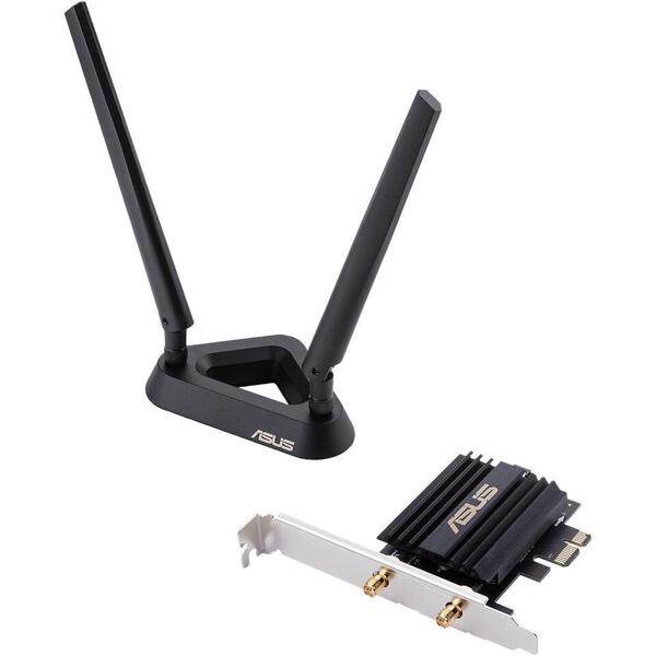 Placa de retea Wireless ASUS PCE-AX58BT Dual-Band WiFi 6
