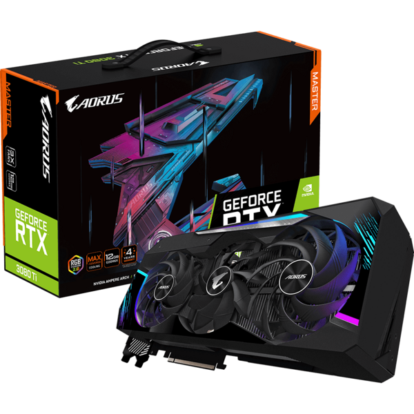 Placa video Gigabyte AORUS GeForce RTX 3080 Ti MASTER 12GB GDDR6X 384-bit