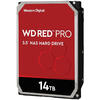 Hard Disk WD Red Pro 14TB SATA 3 7200RPM 512MB