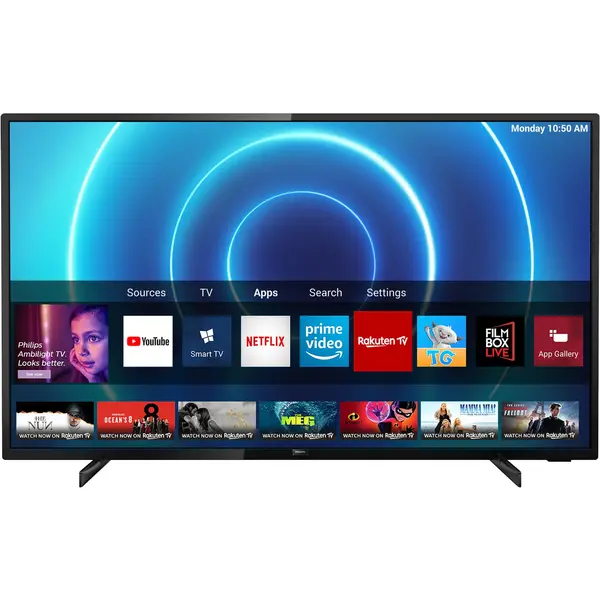 Televizor LED Philips Smart TV 70PUS7505/12 178cm 4K UHD HDR Negru