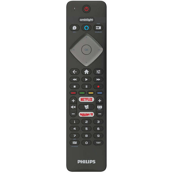 Televizor LED Philips Smart TV 43PUS7855/12 108cm 4K UHD HDR Ambilight cu 3 laturi Argintiu