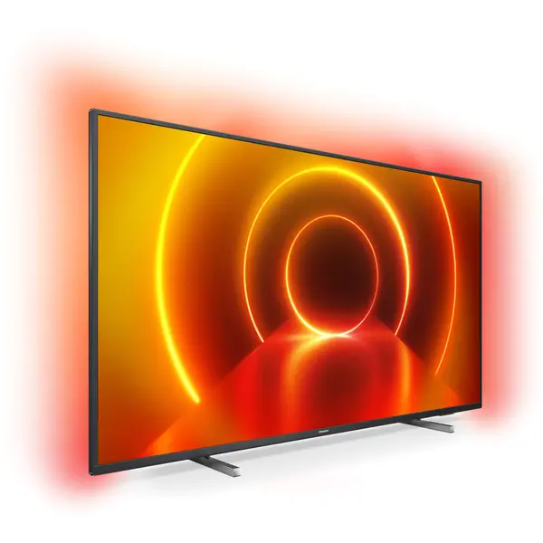 Televizor LED Philips Smart TV 70PUS7805/12 178cm 4K UHD HDR Ambilight cu 3 laturi Negru