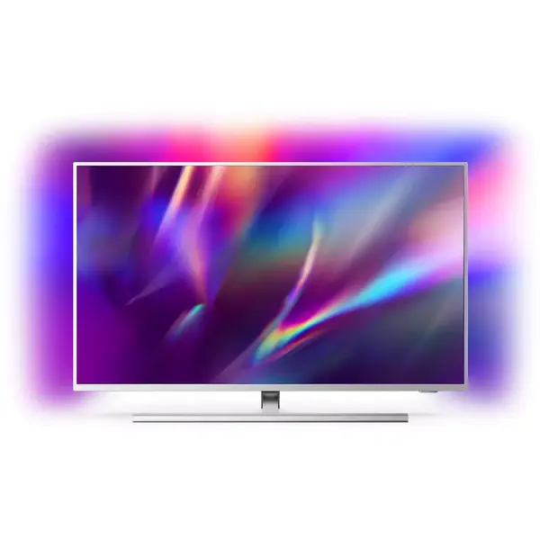 Televizor LED Philips Smart TV Android 58PUS8545/12 146cm 4K UHD HDR Ambilight cu 3 laturi Argintiu