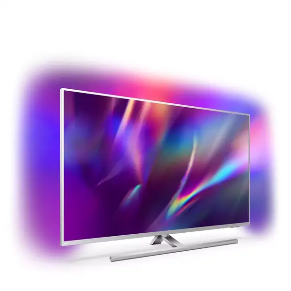 Televizor LED Philips Smart TV Android 58PUS8545/12 146cm 4K UHD HDR Ambilight cu 3 laturi Argintiu