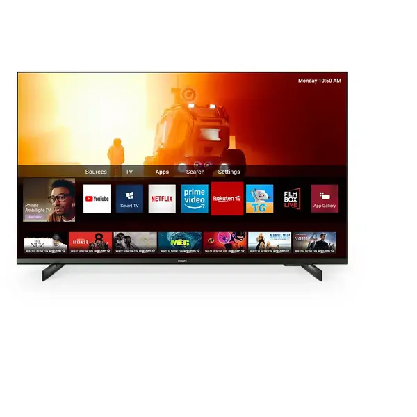 Televizor LED Philips Smart TV 55PUS7506/12 139cm 4K UHD HDR Negru