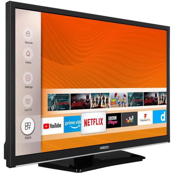 Televizor LED Horizon Smart TV 24HL6130H/B  60cm HD Negru