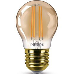 Philips Bec LED 5W (32W) P45 E27 GOLD SRT4